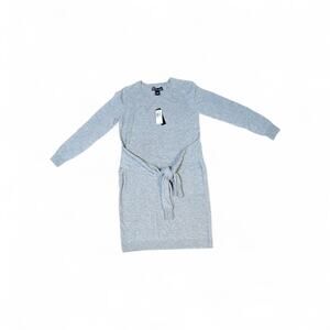 NWT Philosophy Cashmere by Republic 100% Cashmere Dress with Sleeve-like Belt